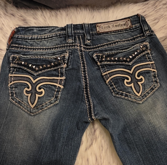 Rock Revival Denim - Rock Revival Liberty Bootcut Jeans Size 27